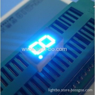 Ultra Blue Anode 7.62mm (0.3 Inch) Single Digit 7-segment Led Display For Cooker Hood -7.6 X 12.7 X6.1mm 